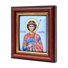 Святой великомученик Георгий Победоносец. Именная икона ручной работы